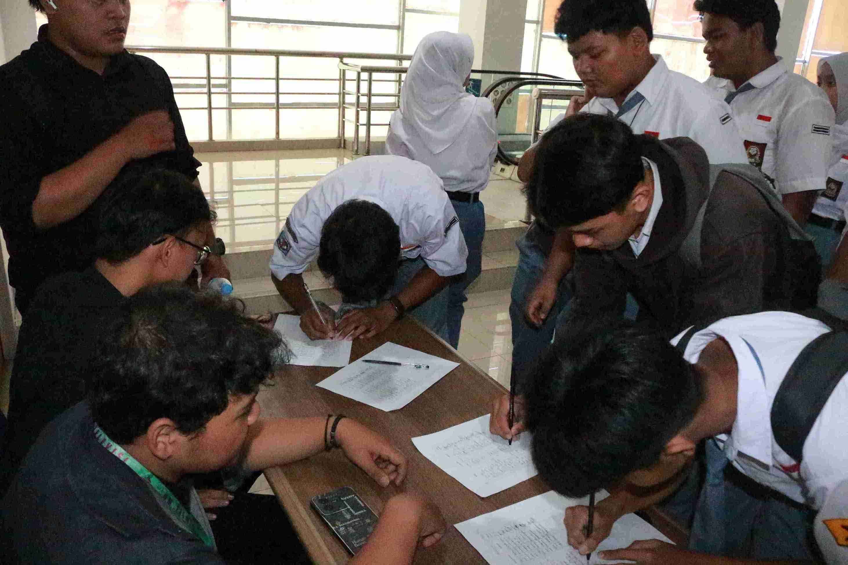 Kedatangan peserta day 2